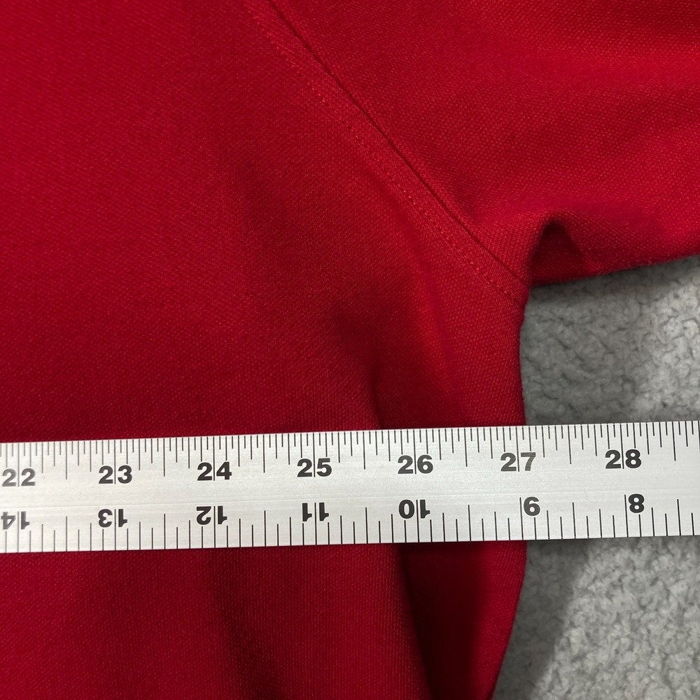 Goodfellow & Co Red Polo Shirt (with Teal & Gray Underlayers) - Picture 4 of 13